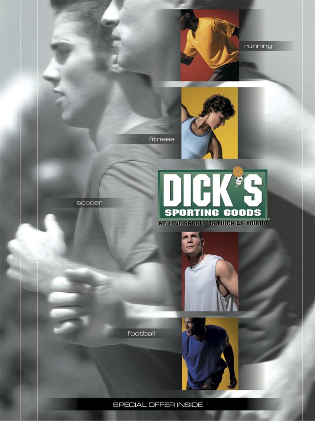 Dick's Sporting Goods, SI ad